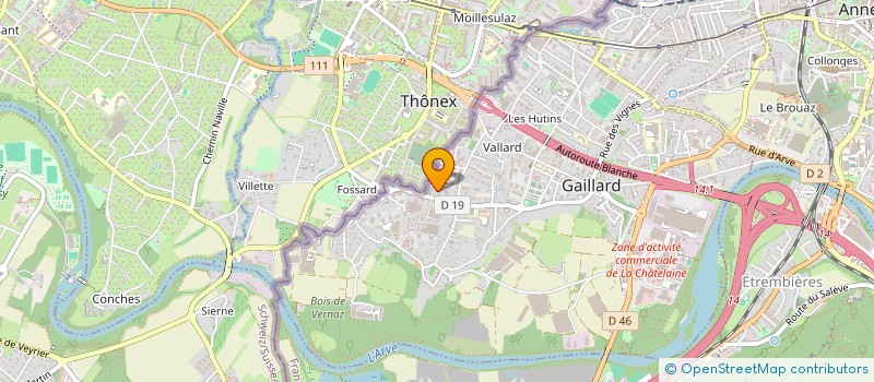 localisation de l'entreprise 908 997 190   OYONNAX