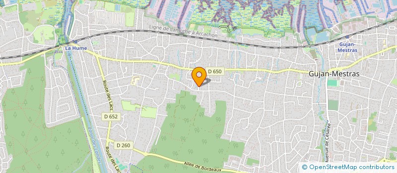 localisation de l'entreprise 909 002 297   GUJAN-MESTRAS