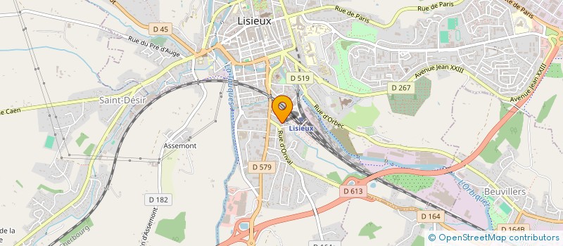 localisation de l'entreprise 909 007 528   LISIEUX
