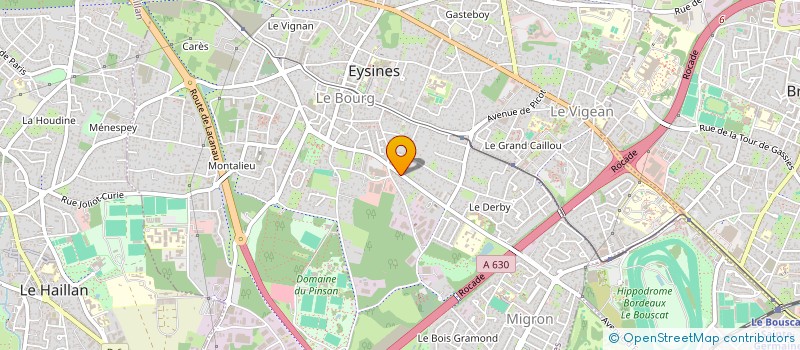 localisation de l'entreprise 909 011 868   LE BOUSCAT