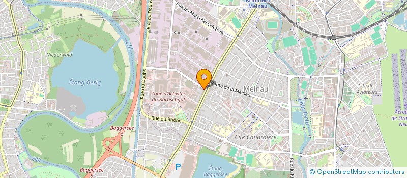 localisation de l'entreprise 909 015 869   STRASBOURG