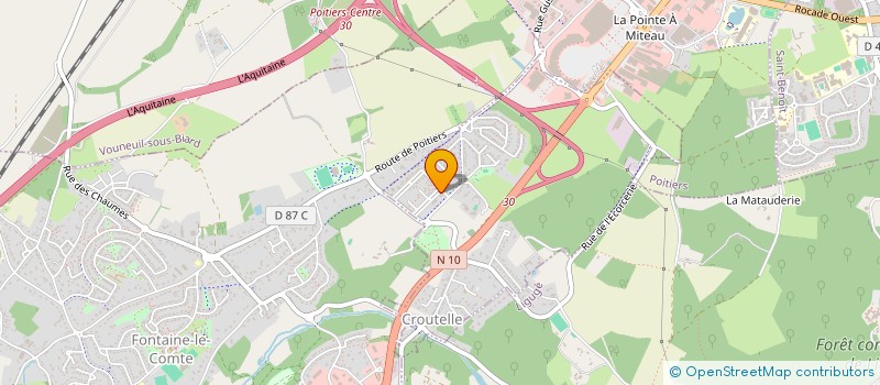 localisation de l'entreprise 909 028 904   CROUTELLE