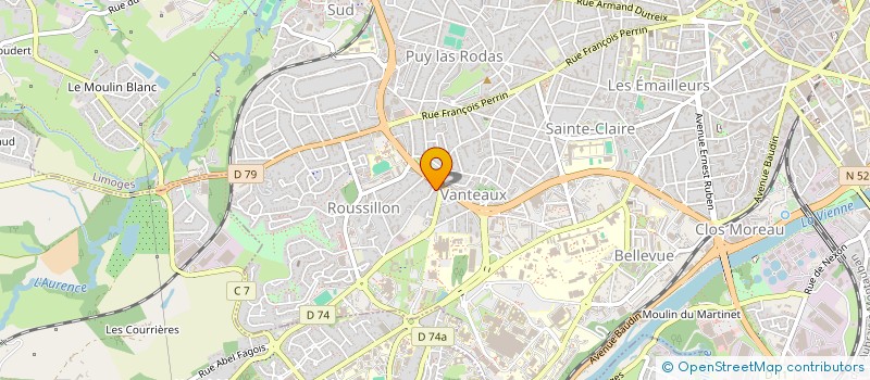 localisation de l'entreprise 909 040 131  à LIMOGES