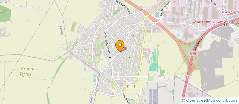 localisation de l'entreprise 909 043 044  à CORBAS