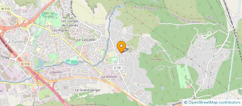 localisation de l'entreprise 909 050 551 à LES PENNES-MIRABEAU