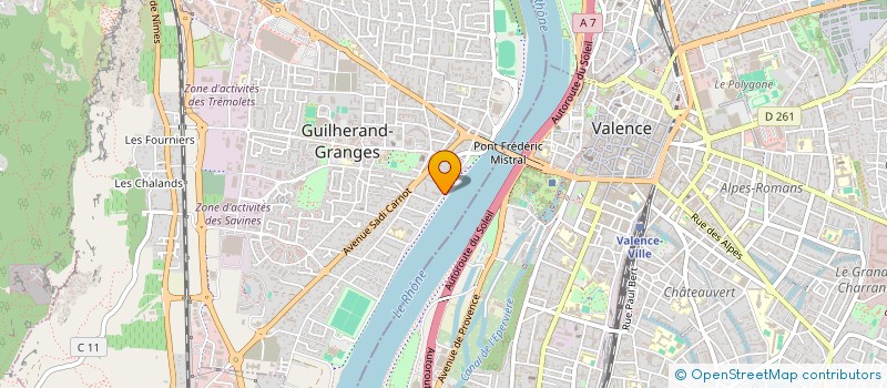 localisation de l'entreprise 909 054 389   VALENCE