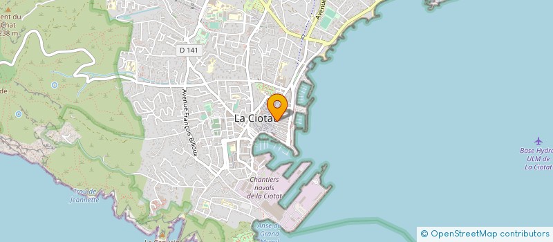 localisation de l'entreprise 909 055 790   LA CIOTAT