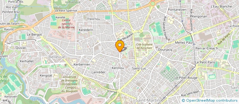 localisation de l'entreprise 909 057 382  à BREST