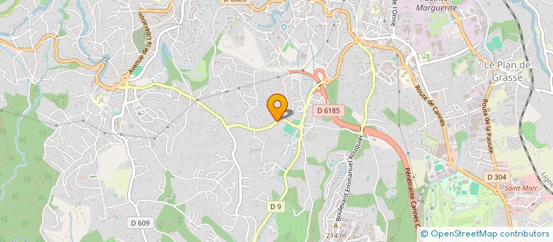 localisation de l'entreprise 909 083 560   GRASSE