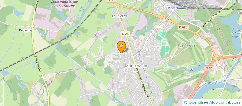 localisation de l'entreprise 909 086 183   MONTCHANIN