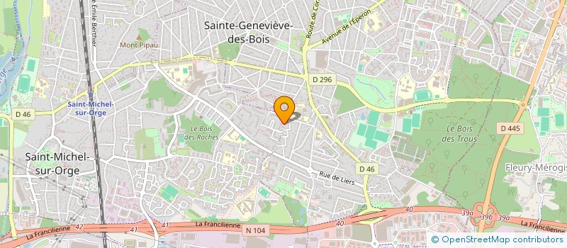 localisation de l'entreprise 909 097 818 à SAINTE-GENEVIEVE-DES-BOIS