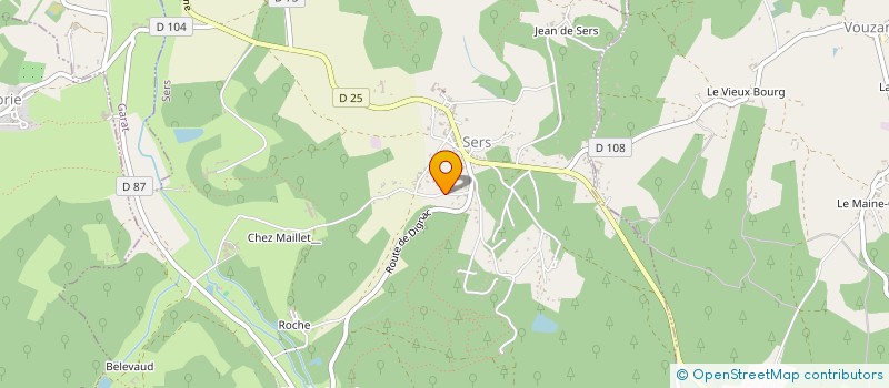 localisation de l'entreprise 909 099 749 à SERS