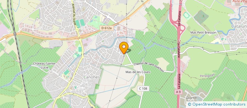 localisation de l'entreprise 909 107 286   CANOHES