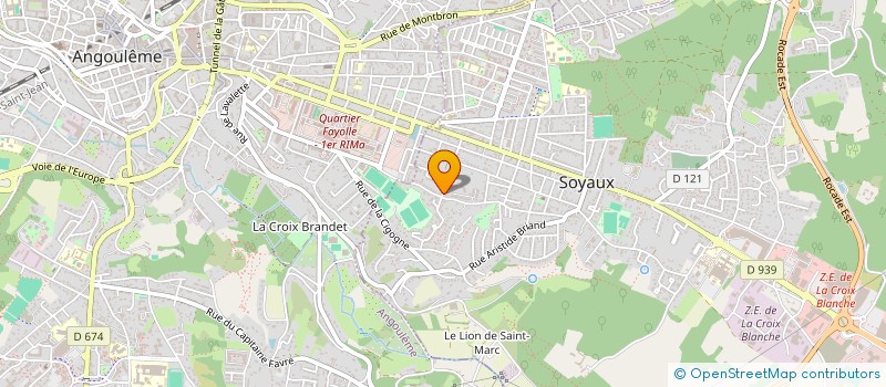 localisation de l'entreprise 909 110 231   COUDES