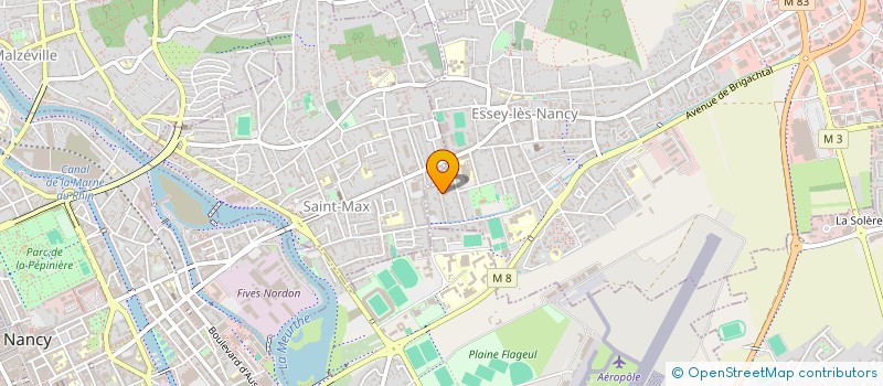 localisation de l'entreprise 909 111 841   NANCY