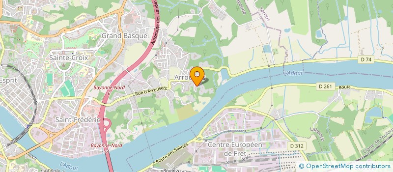 localisation de l'entreprise 909 116 386  à BAYONNE
