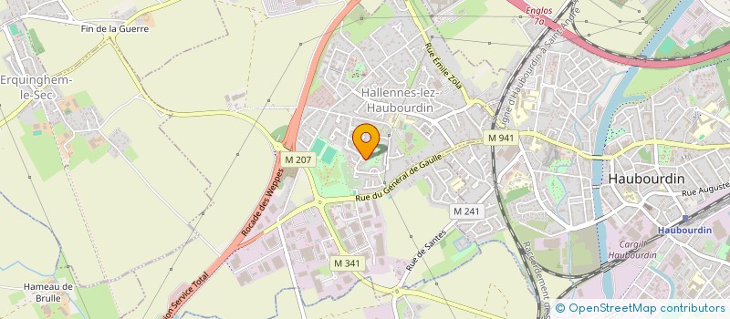 localisation de l'entreprise 909 119 539   PANTIN