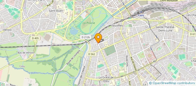 localisation de l'entreprise 909 125 528  à CAEN