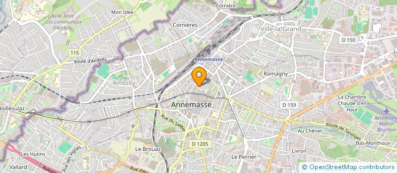 localisation de l'entreprise 909 129 330 à ANNEMASSE