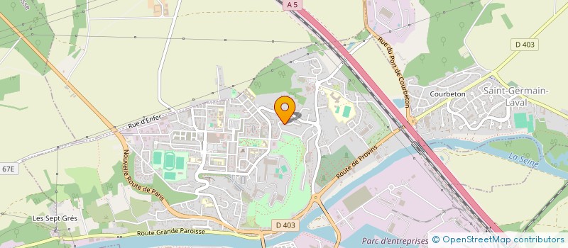 localisation de l'entreprise 909 154 213   MONTEREAU-FAULT-YONNE