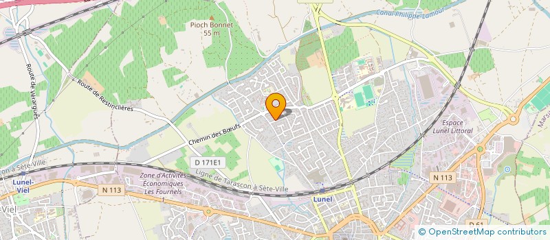 localisation de l'entreprise 909 158 941   LUNEL