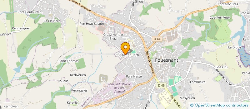 localisation de l'entreprise 909 162 406   PLEUVEN