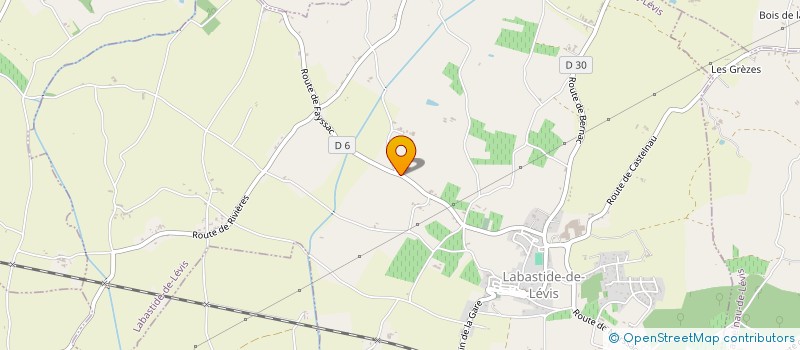 localisation de l'entreprise 909 169 328   LABASTIDE-DE-LEVIS