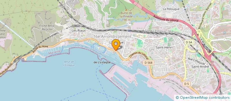 localisation de l'entreprise 909 188 575   CHATEAUNEUF-LES-MARTIGUES