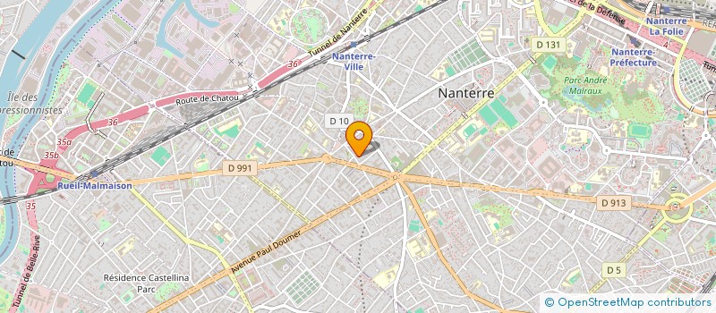 localisation de l'entreprise 909 198 335   NANTERRE