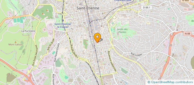 localisation de l'entreprise 909 199 747   SAINT-ETIENNE