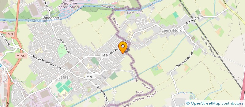 localisation de l'entreprise 909 199 853   HALLUIN