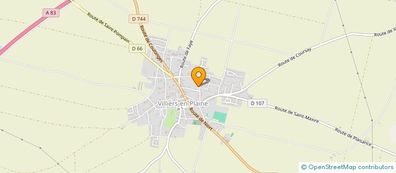 localisation de l'entreprise 909 205 080   VILLIERS-EN-PLAINE