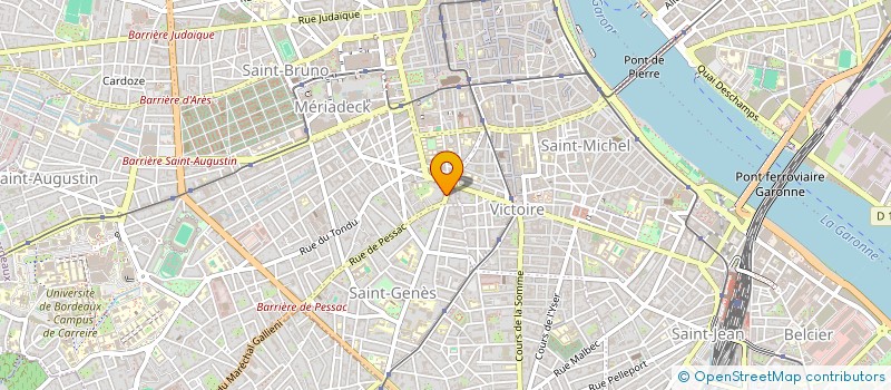 localisation de l'entreprise 909 209 447   BORDEAUX