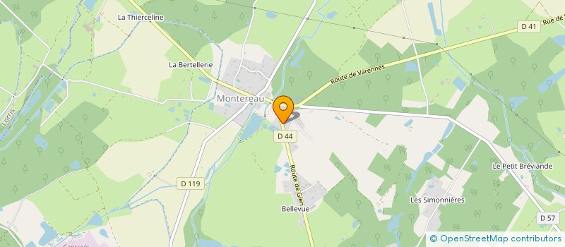 localisation de l'entreprise 909 222 804 à MONTEREAU