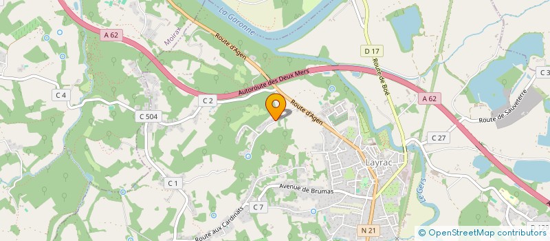 localisation de l'entreprise 909 223 158   LAYRAC