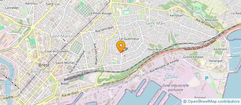 localisation de l'entreprise 909 259 731  à BREST