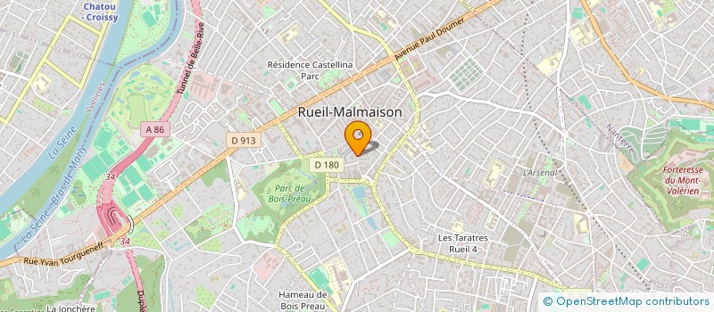 localisation de l'entreprise 909 270 738  à CLICHY