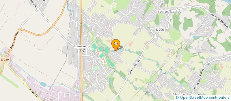 localisation de l'entreprise 909 272 312   SERRES-CASTET