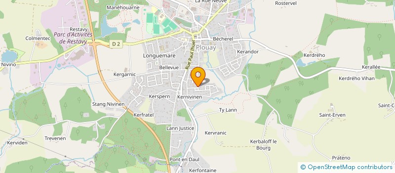 localisation de l'entreprise 909 272 783   KERVIGNAC