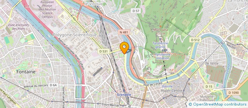 localisation de l'entreprise 909 276 495  à GRENOBLE