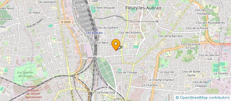 localisation de l'entreprise 909 276 826   LYON