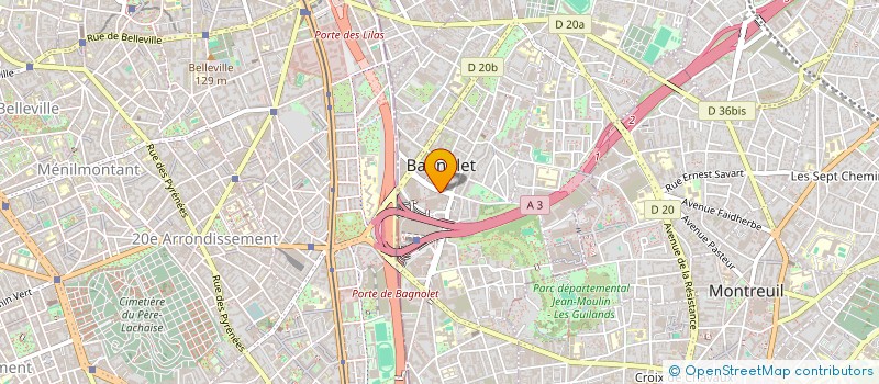 localisation de l'entreprise 909 281 669   COURBEVOIE