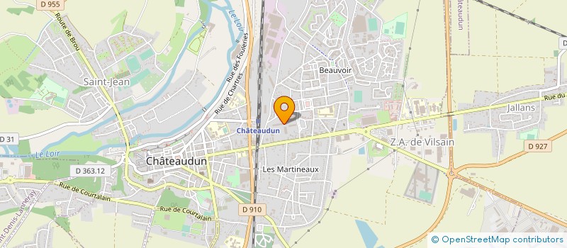 localisation de l'entreprise 909 287 864   SAINT-PIERRE-DES-CORPS