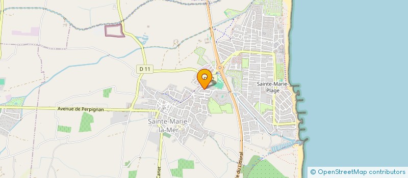 localisation de l'entreprise 909 288 698   SAINTE-MARIE-LA-MER