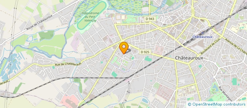 localisation de l'entreprise 909 292 278 à CHATEAUROUX