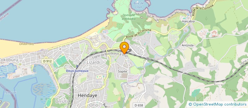 localisation de l'entreprise 909 296 287  à HENDAYE