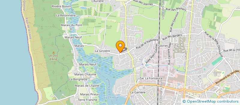 localisation de l'entreprise 909 308 454 à LA ROCHE-SUR-YON