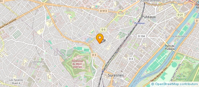 localisation de l'entreprise 909 311 110 à SURESNES