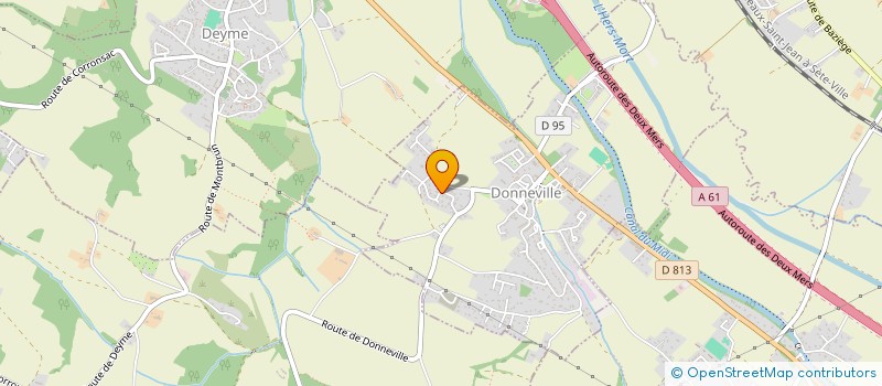 localisation de l'entreprise 909 313 967   DONNEVILLE