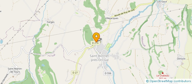 localisation de l'entreprise 909 332 652   ROCHEFORT-MONTAGNE